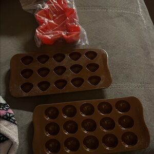 Brown Silicone Chocolate Mold Set